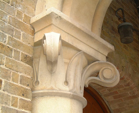 Stone Restoration on a Church