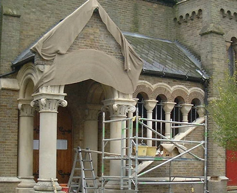 Ornamental Stonework Church Repairs